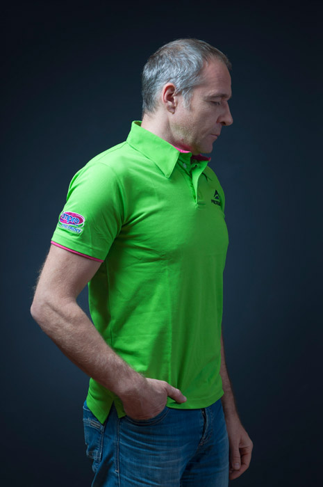 Polo MERIDA 2015 rövid gallér S Logo Edition zöld