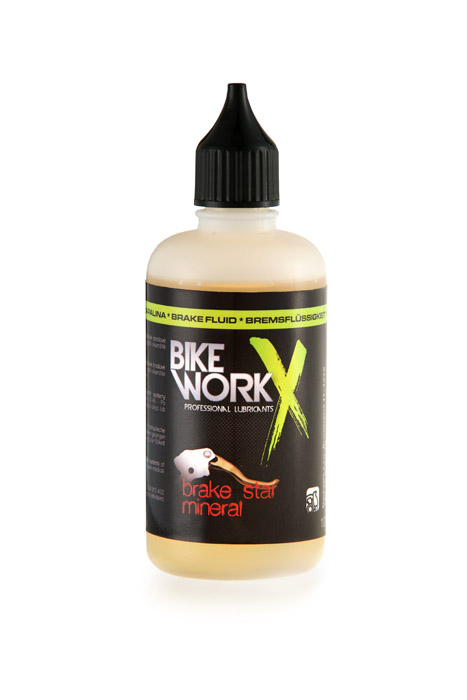 BikeWorkx BRAKESTAR Mineral fékfolyadék 100 ml - BRAKEMIN/100