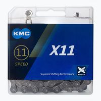 Lánc KMC X11 11s 1/2 x 11/128 118L szürke