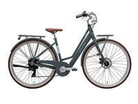 ADRIATICA E-RETRO e-bike női 28&quote; matt szürke