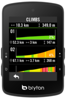 Computer BRYTON RIDER S510 T GPS komputer szett HRM/CAD/SPD