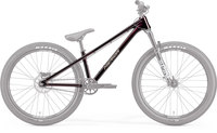 VÁZ MERIDA DIRT 700 L METÁLFEKETE (FÜSTÖS EZÜST)