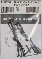 Cipő tartozék NORTHWAVE zsinór SLW rendszerhez 80 cm FEKETE