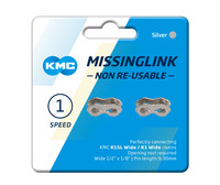 Lánc KMC MISSINGLINK-KOOL patentszem 1/2&quote;X1/8&quote; CL710