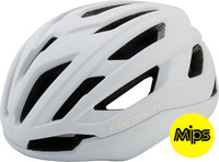 Fejvédő MERIDA APEX MIPS matt fehér/fényes fehér - 20 szellőző